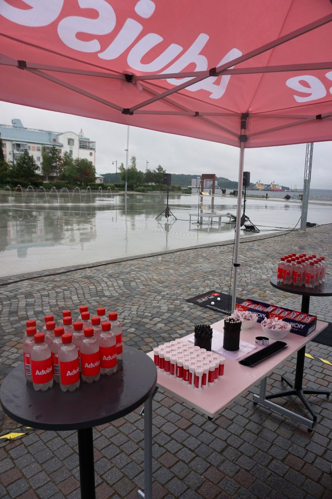 Vi var med och välkomnade förstaårsstudenterna!