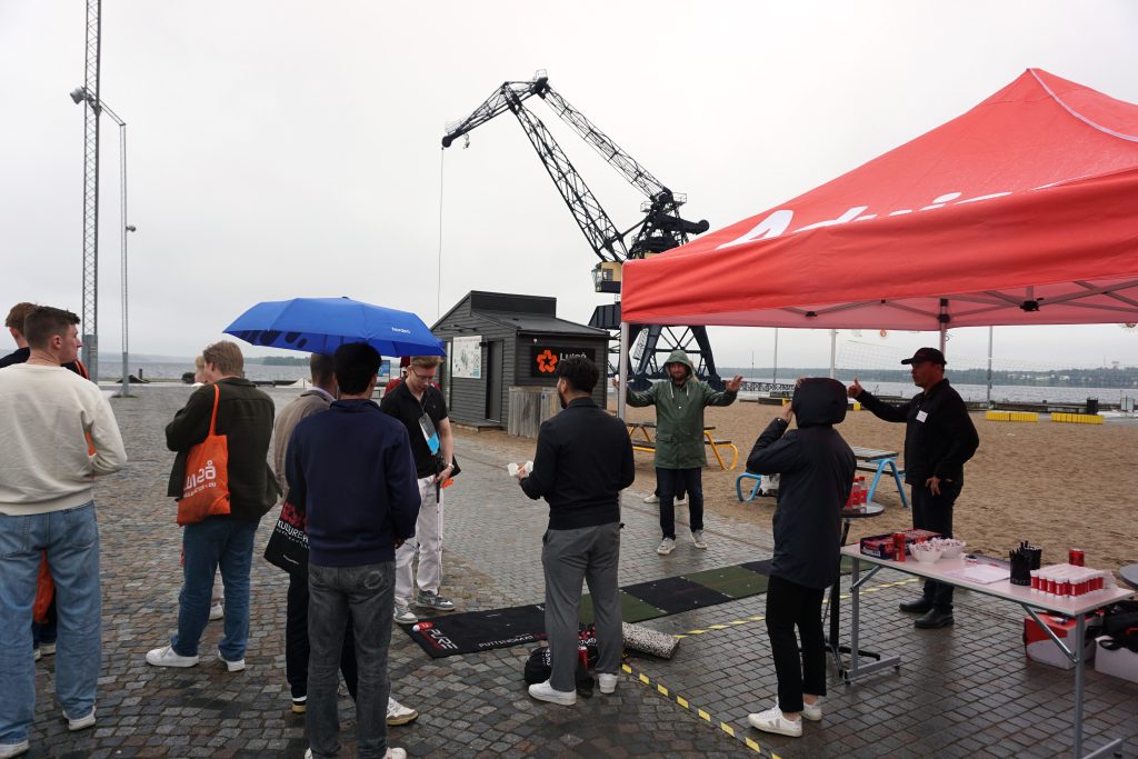 Vi var med och välkomnade förstaårsstudenterna!