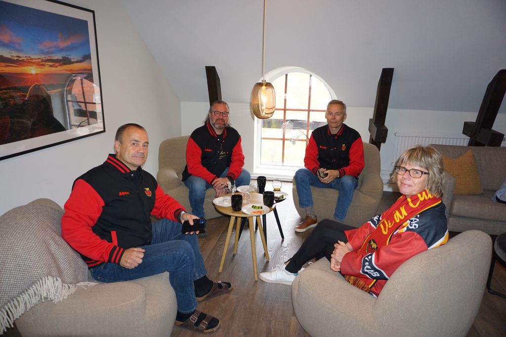Luleå Hockey på besök på kontoret!