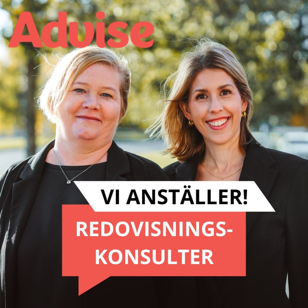 Vi på Advise söker Redovisningskonsulter!