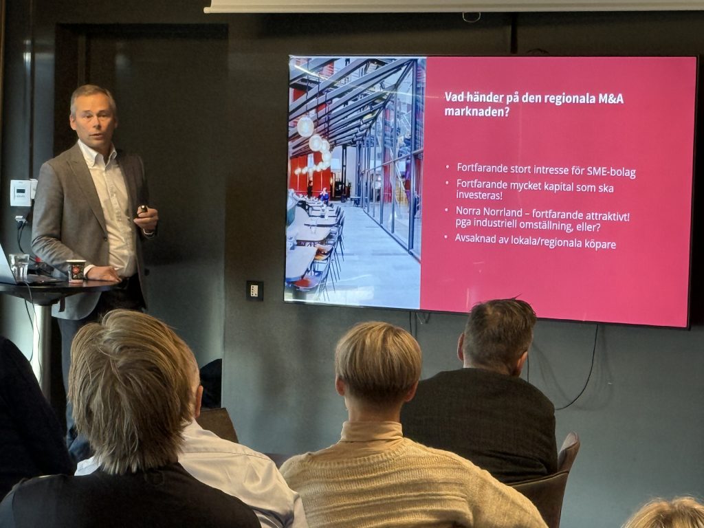Lunchseminarie med fokus på nya skatteregler och M&A!